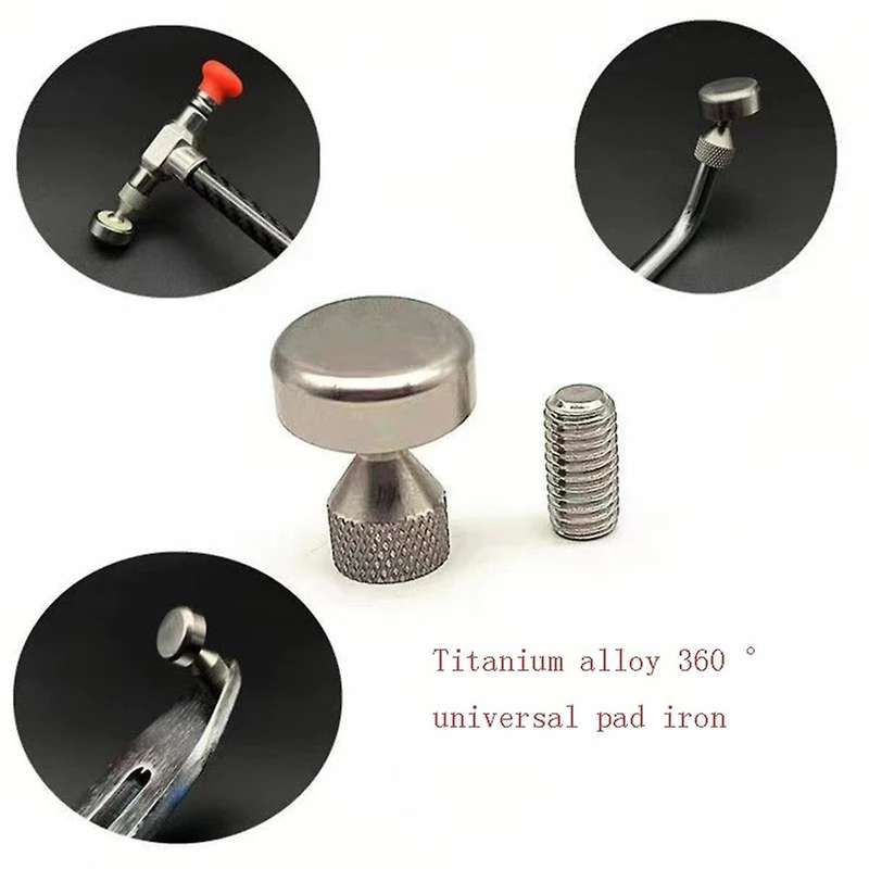 Car Dent Repair Lever Hook Pry Bar Titanium Alloy Universal Joint Pad Iron Steering Head Leveling Ha