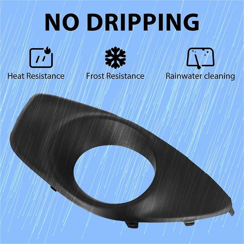 Car Decorative Frames Front Bumper Fog Light Lamp Housing Cover for 2010-2012 86523-2b700 86524-2b70