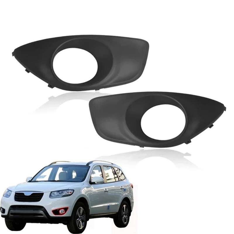 Car Decorative Frames Front Bumper Fog Light Lamp Housing Cover for 2010-2012 86523-2b700 86524-2b70