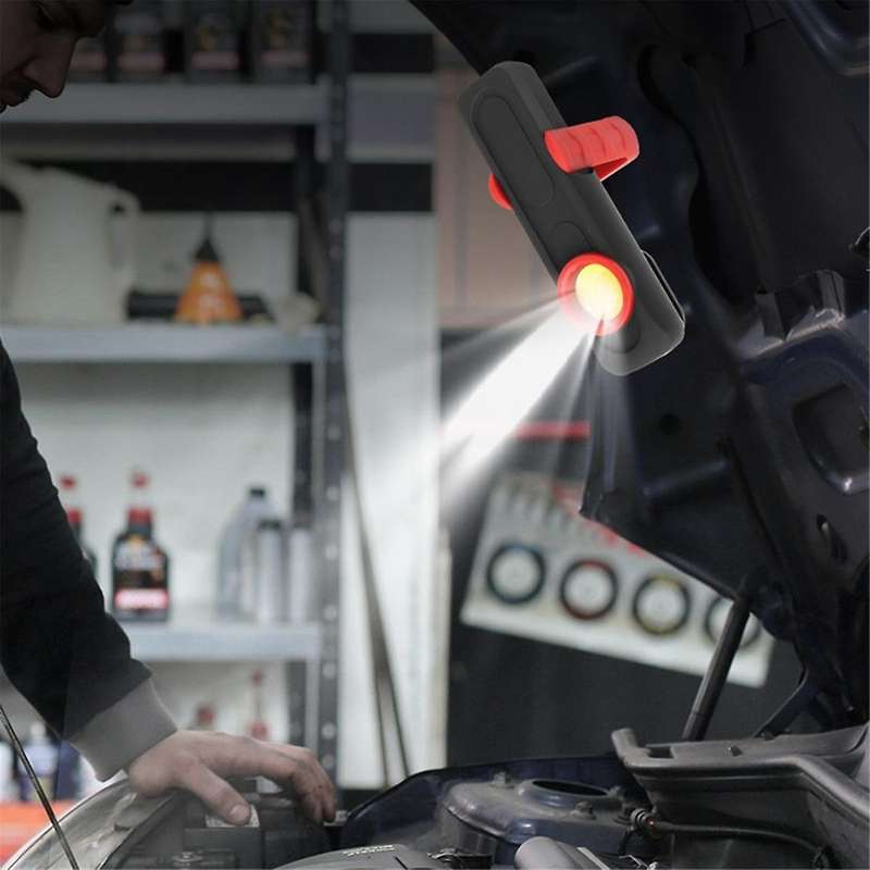 Car Detailing Tools Car Paint Lamp Scan Swirl Magnetic Grip Multifunction Auto Repair Working Light