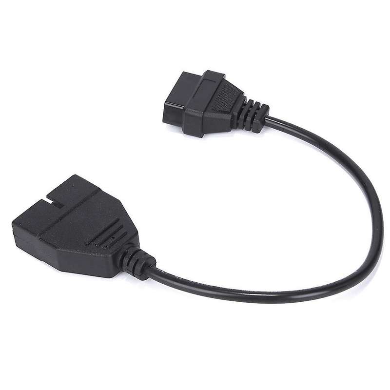 Car Diagnostic Tool OBD2 Connector Adapter for 12 Pin to OBD2 16 Pin Cable Auto Scanner Adapter