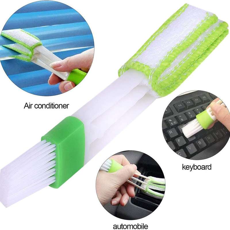 Car Detailing Brushes Set with Car Wash Mitt - Automotive Detail Cleaning Brushes Auto Car Detail Cl