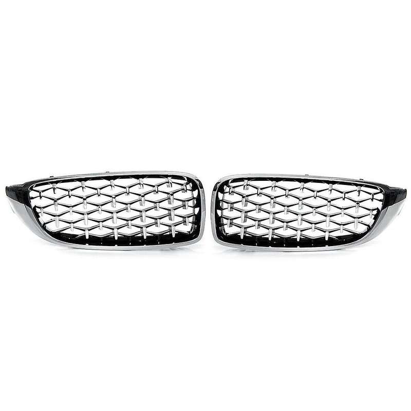 Car Diamond Front Upper Kidney Grille Grill for  4 Series F32 F33 F36 14-18