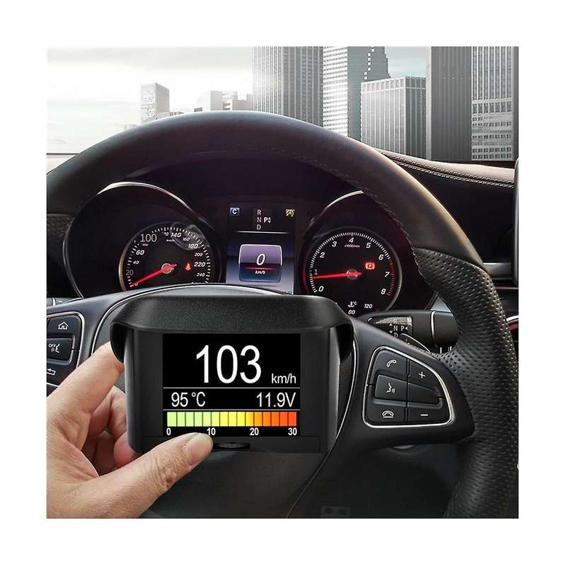Car Digital Speedometer A202 Obd2 Car Computer Car Display Instrument Obd2 Head-up Display Trip Disp