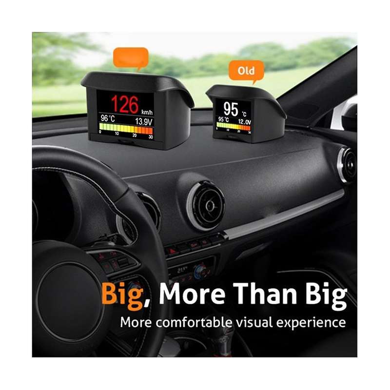 Car Digital Speedometer A202 Obd2 Car Computer Car Display Instrument Obd2 Head-up Display Trip Disp