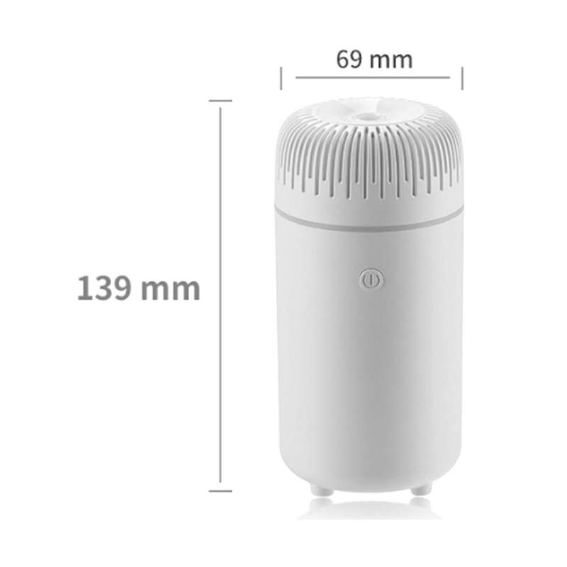 Car Diffuser, Humidifie Oil Diffuser Aromatherapy Diffusers for Car Office Room Home (white)