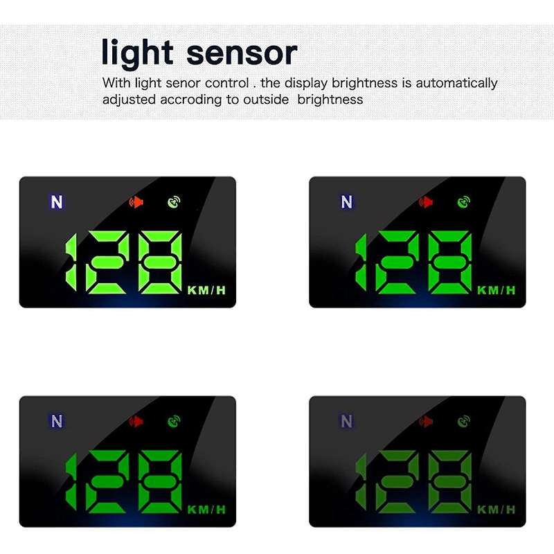 Car Display Car Universal Gps Tester HD HUD Head-Up Display