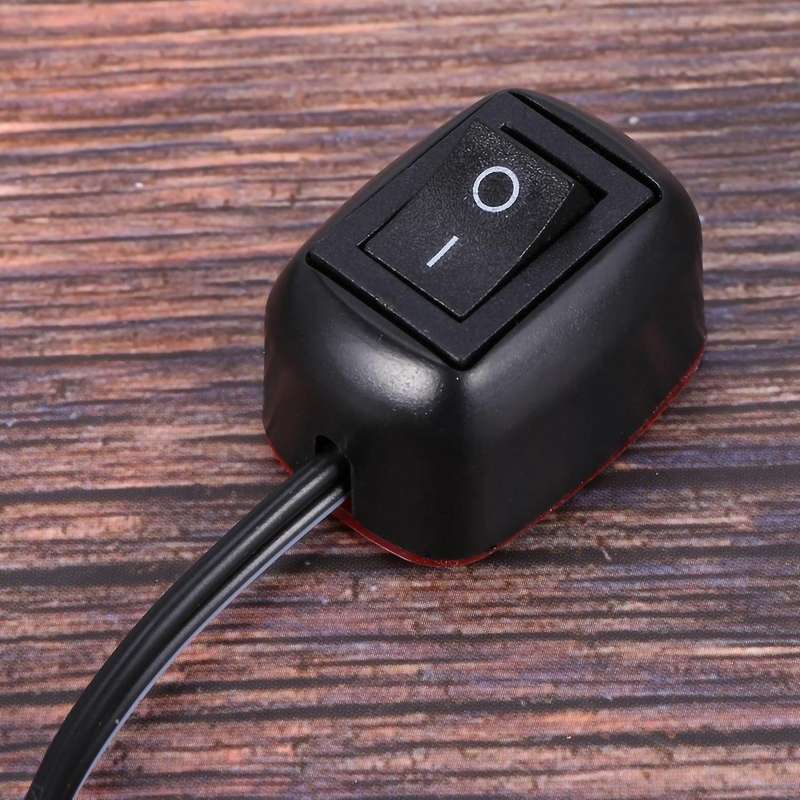 Car DIY Switch Water Drop Shape Button Switch OFF/ON DC 12V Compatible Fog Lights, DRL, LED Light Ba