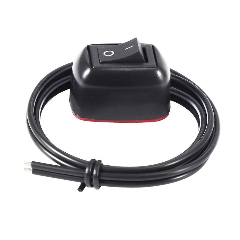 Car DIY Switch Water Drop Shape Button Switch OFF/ON DC 12V Compatible Fog Lights, DRL, LED Light Ba