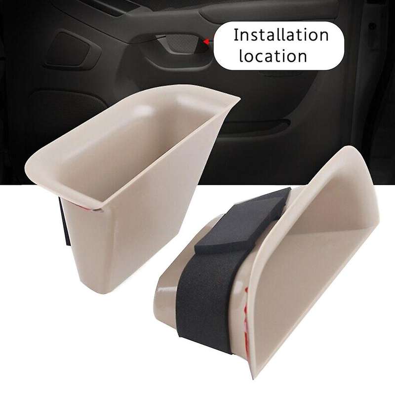 Car Door Armrest Box Accessories for GX 470 GX470 2004 2005 2006 2007 2008 2009 Black