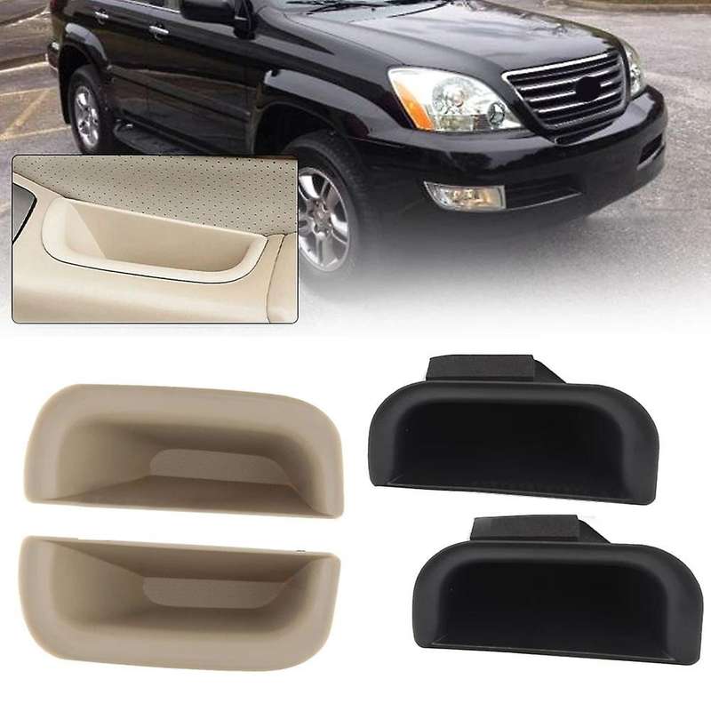 Car Door Armrest Box Accessories for GX 470 GX470 2004 2005 2006 2007 2008 2009 Black