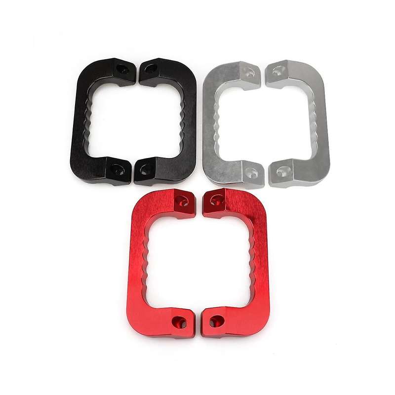 Car Door Armrest Handrail Cover for Regiusace Hiace 2005-2018 Drive Room Aluminum Armrest Grab Hand