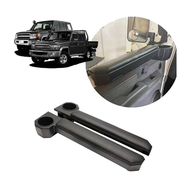 Car Door Armrest Cup Holder for Land Cruiser LC76/LC70/LC71/LC79 1993-2024 Inner Door Drink Holder