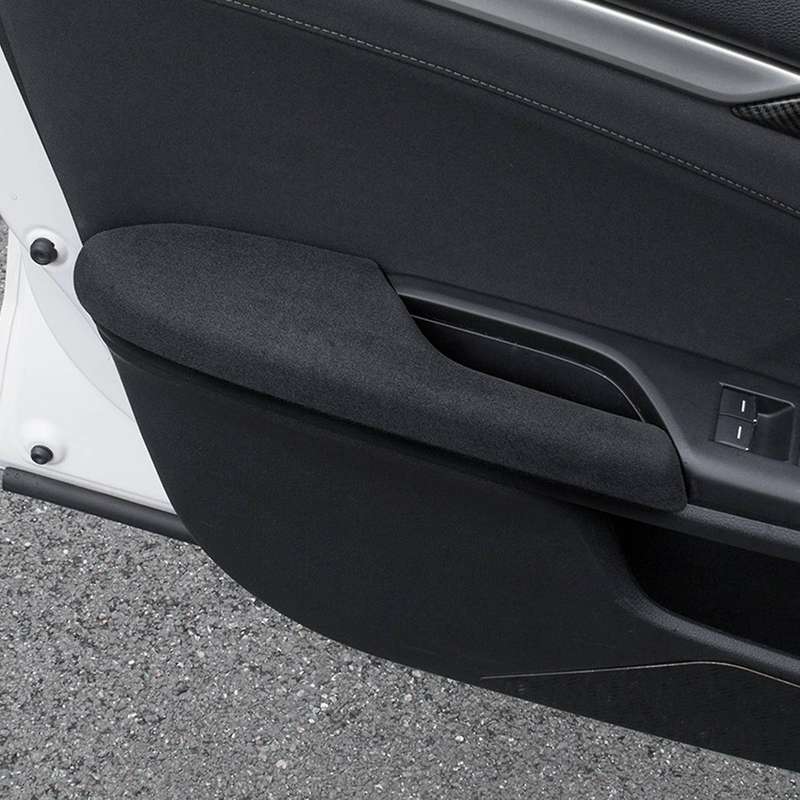 Car Door Armrest Panel Door Armrest Sticker Interior Decoration Cover Trim for 10Th 2016-2020 A