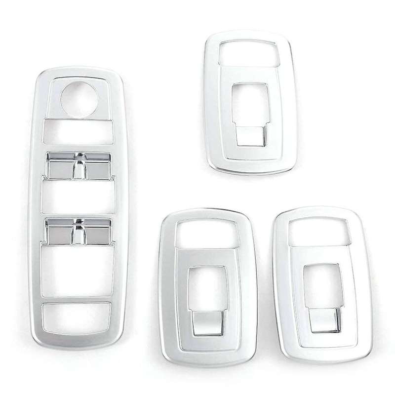 Car Door Armrest Window Glass Lift Switch Button Cover Trim Frame Accessories for Quattroporte