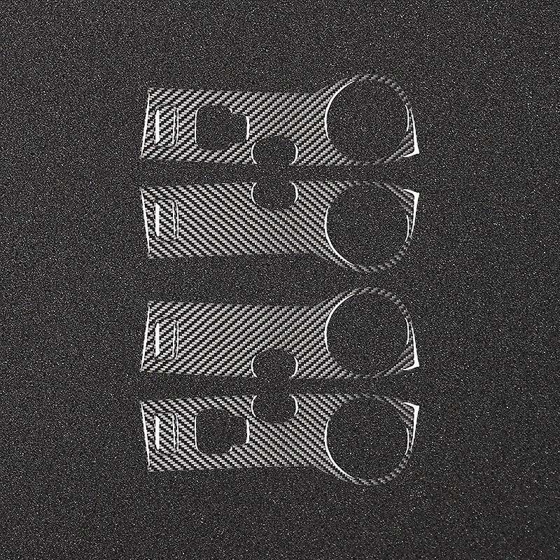 Car Door Armrest Panel Cover Trim Sticker Carbon Fiber for MX5 2009-2015 Accessories, LHD