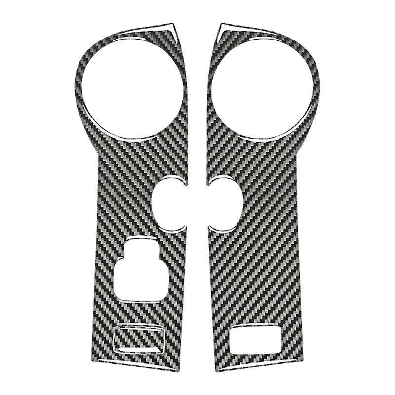 Car Door Armrest Panel Cover Trim Sticker Carbon Fiber for MX5 2009-2015 Accessories, LHD
