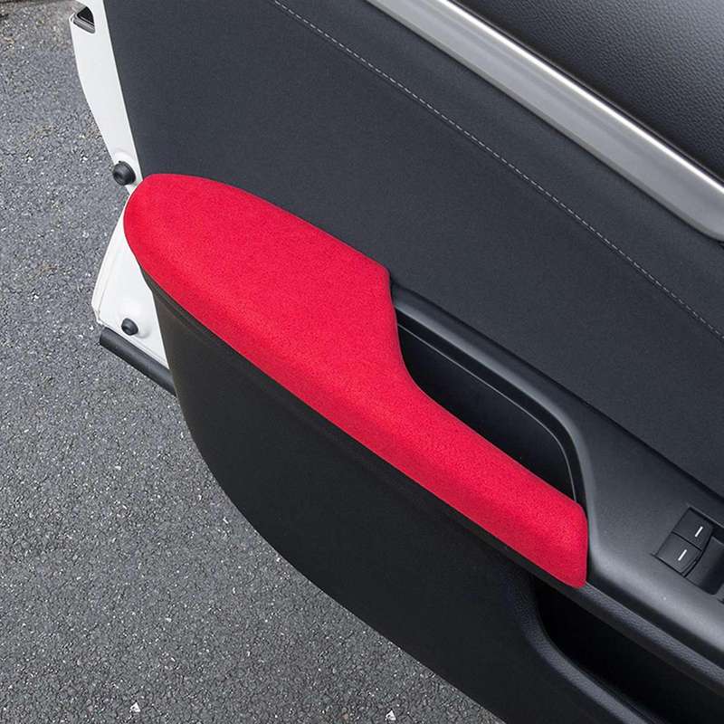 Car Door Armrest Panel Door Armrest Sticker Interior Decoration Cover Trim for 10Th 2016-2020 B