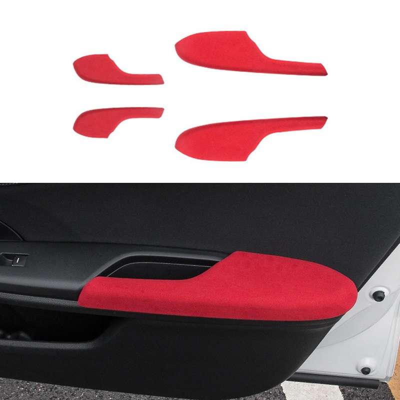 Car Door Armrest Panel Door Armrest Sticker Interior Decoration Cover Trim for 10Th 2016-2020 B