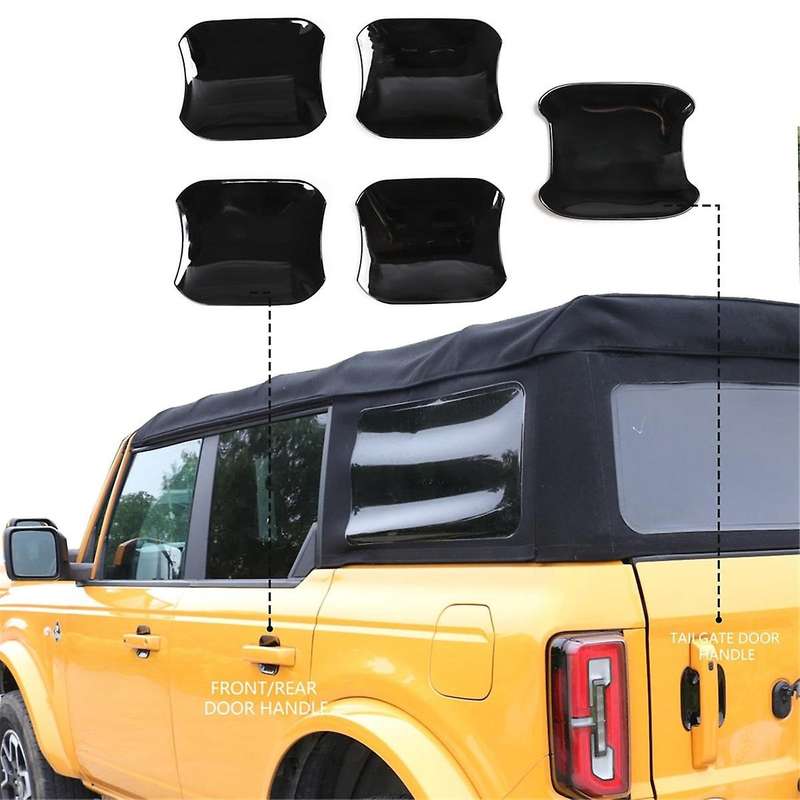 Car Door Bowl Scratch Protector for 2021 2022 2023 4 Doors Exterior Door Handle Bowl Cover Trim Acce