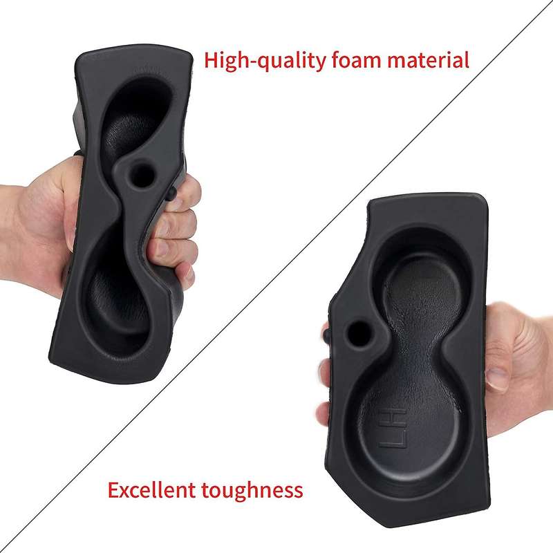 Car Door Cup Holder Insert for Ram 1500-5500 2009-2021 Replace 5NN24XXXAA 1LD23XXXAA, 2PCS