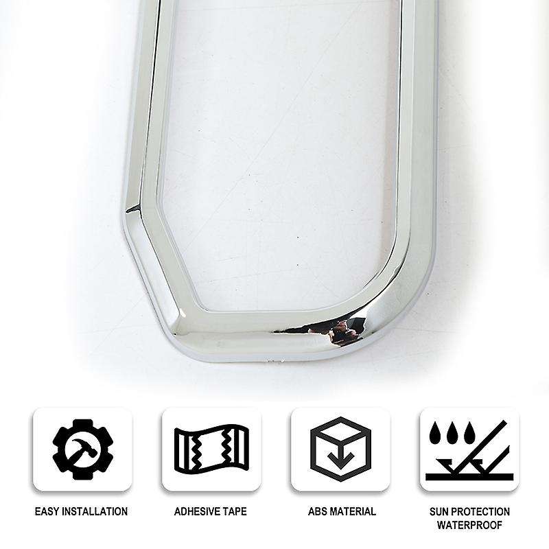 Car Door Exhaust Vent Decoration Frame Cover Stickers for Ram 1500 2010-2017 Interior Accessories (S