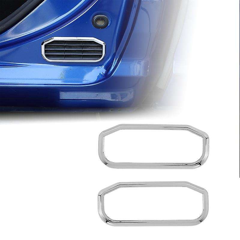 Car Door Exhaust Vent Decoration Frame Cover Stickers for Ram 1500 2010-2017 Interior Accessories (S