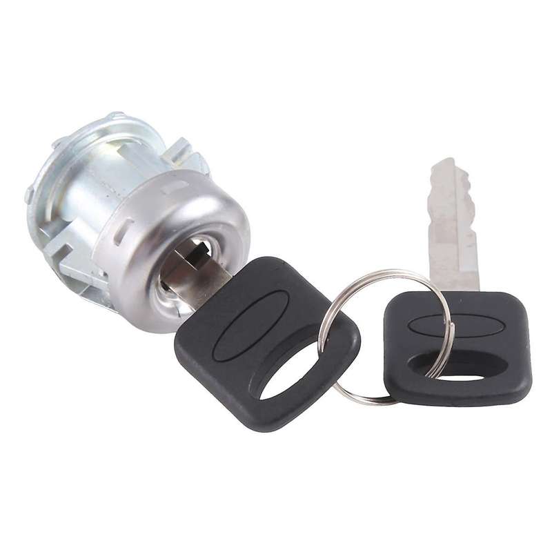 Car Door Handle & Lock Cylinder with Clips for Super Duty F250 F350 1999-2016