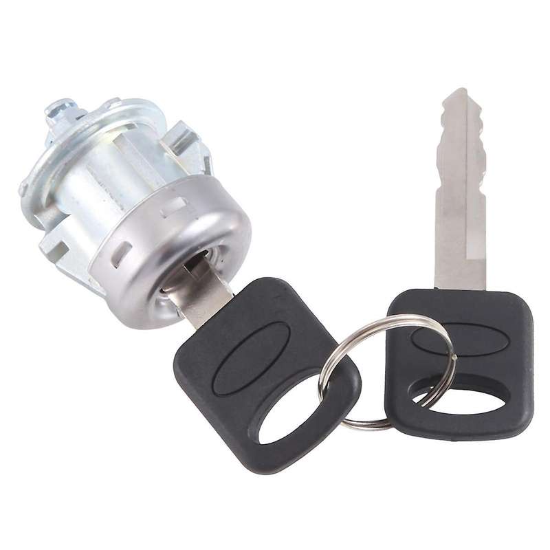 Car Door Handle & Lock Cylinder with Clips for Super Duty F250 F350 1999-2016