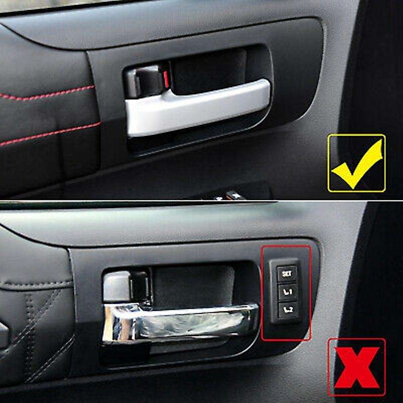 Car Door Handle Bowl Cover Trim Strip Inner Door Handle Decorative Frame Suitable for - XK50 2014-20