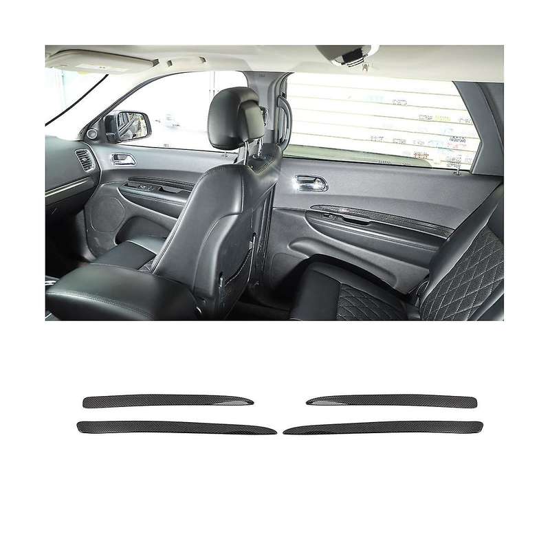 Car Door Handle Decoration Cover Trim for Durango 2011-2022 Interior Accessories ,abs Carbon Fiber