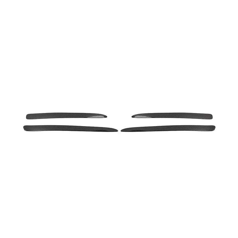 Car Door Handle Decoration Cover Trim for Durango 2011-2022 Interior Accessories ,abs Carbon Fiber