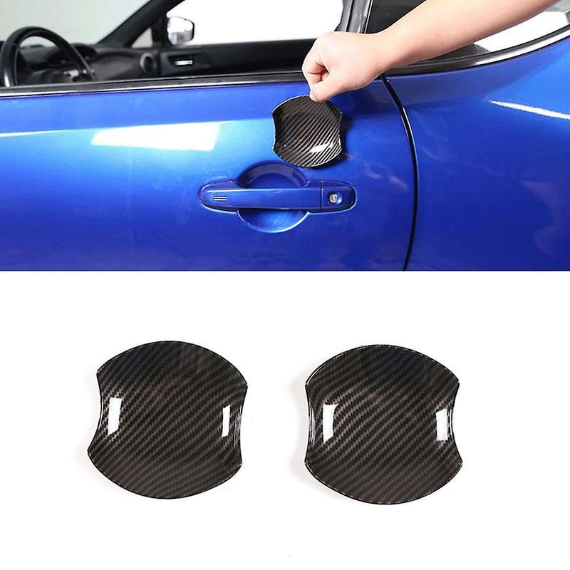 Car Door Handle Bowl Frame Decor Sticker Cover Trim for BRZ GT86 2012 - 2021