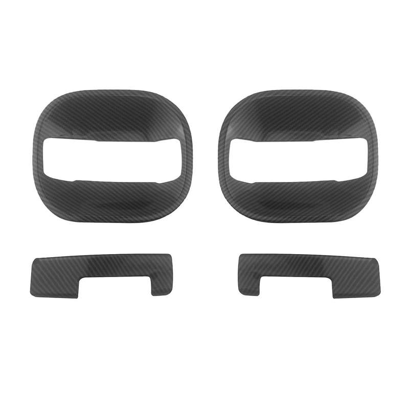 Car Door Handle Bowl Cover Decoration Protector Carbon Fiber Style for NV200 2010-2018