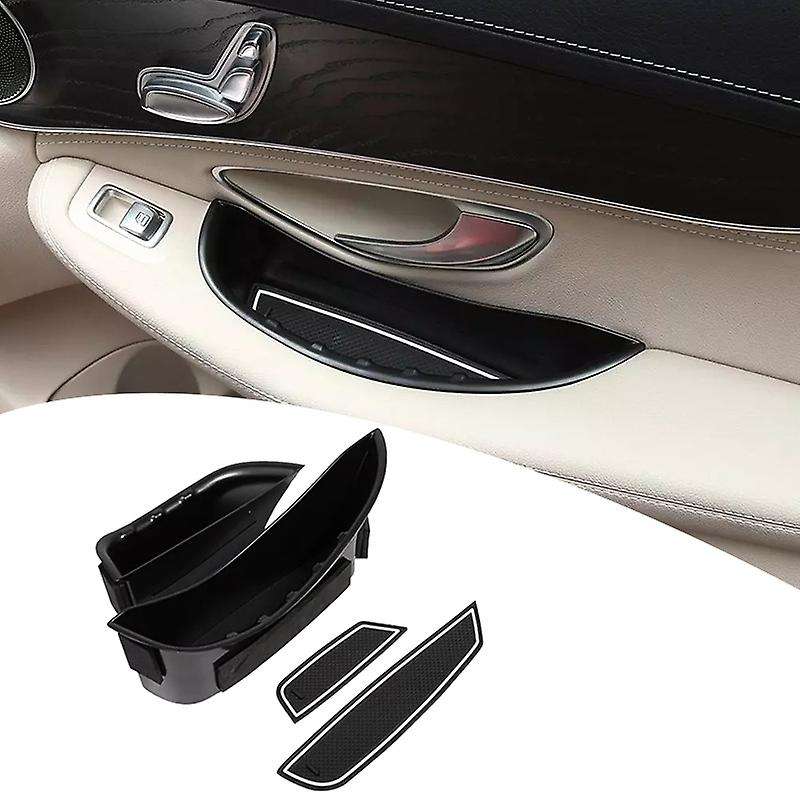 Car Door Handle Storage Box Tray for - W205 GLC-Class X253 2015-2019 LHD