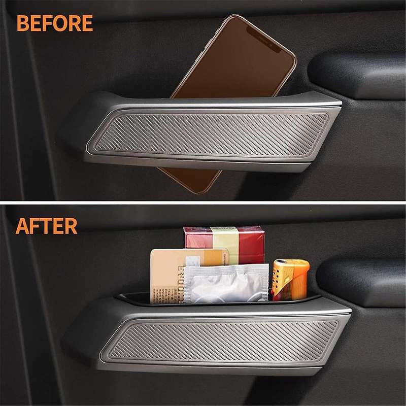 Car Door Handle Storage Box Center Console Gear Shift Storage Box Tray for 2021 2022 2023 Accessorie