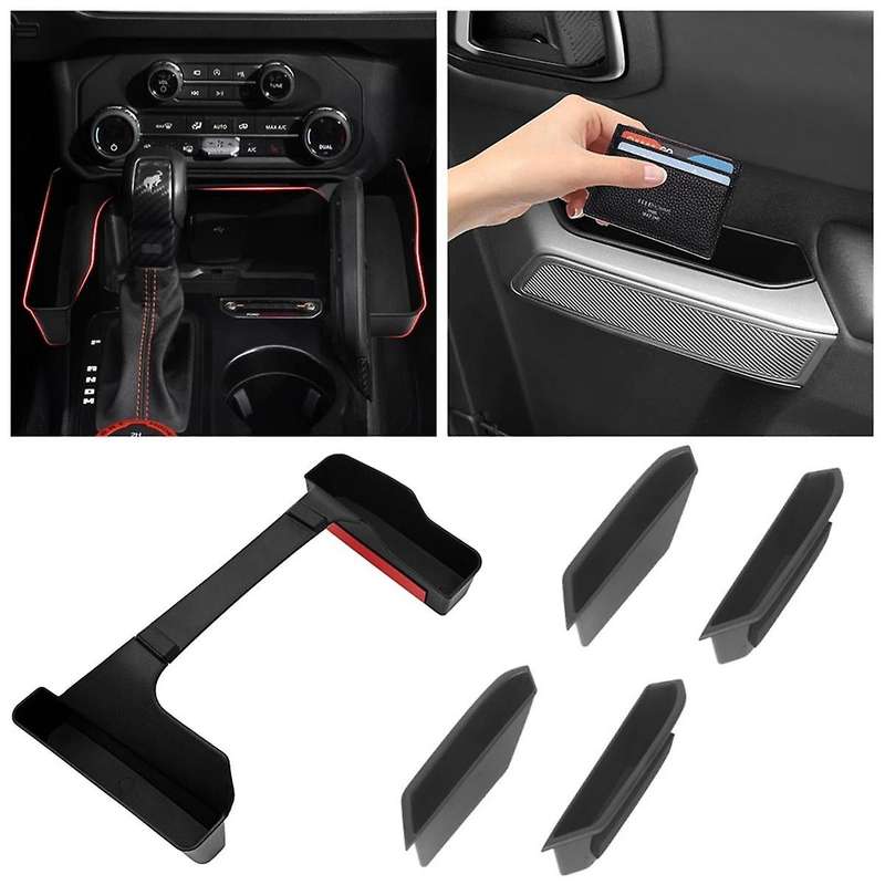 Car Door Handle Storage Box Center Console Gear Shift Storage Box Tray for 2021 2022 2023 Accessorie