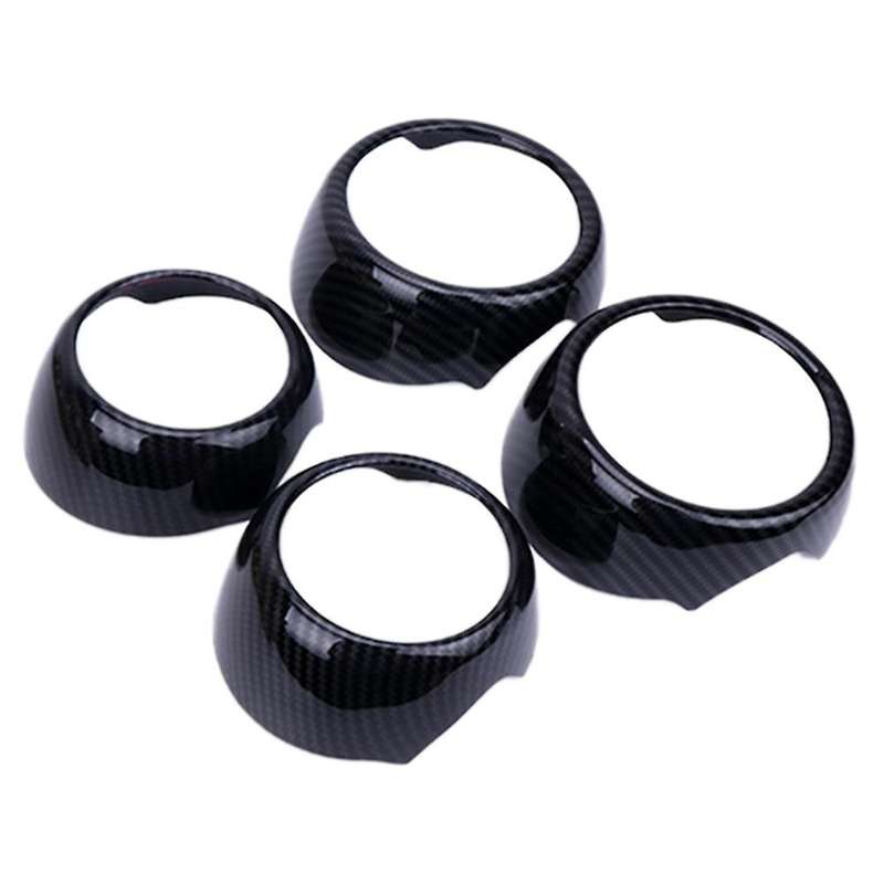 Car Door Handle Knob Cover Carbon Fiber Case Housing for One S JCW F55 F56 F57 Hatchback Car Accesso