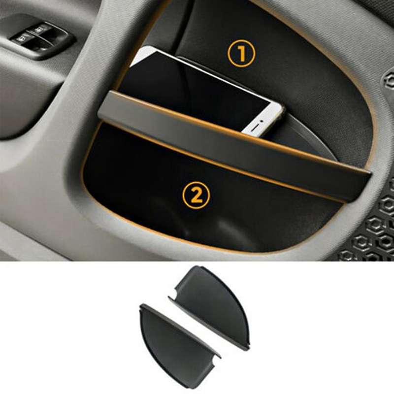 Car Door Handle Storage Box Organizer Container Glove Organizer Tray for Smart 453 Fortwo 2015+ Acce
