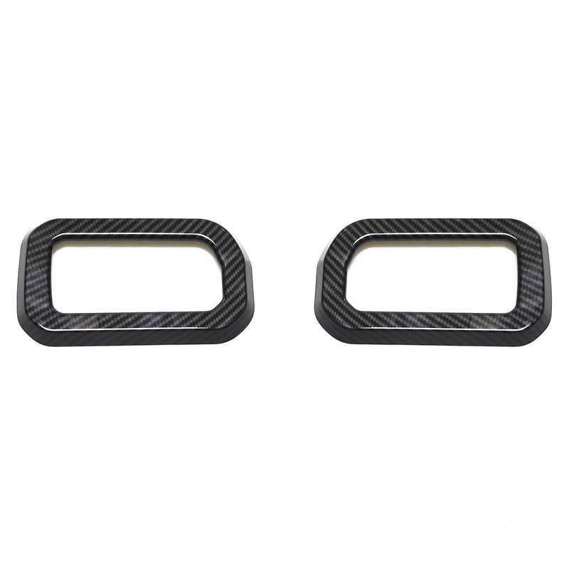 Car Door Inner Handle Frame Trim Cover Interior Decoration for Jimny 2019 2020 Car Accessories Carbo