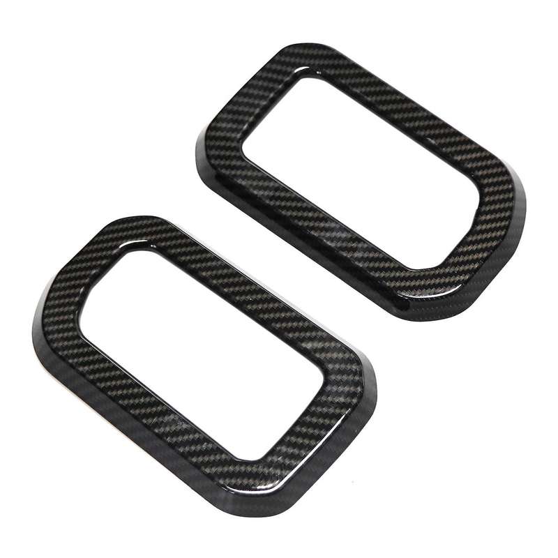 Car Door Inner Handle Frame Trim Cover Interior Decoration for Jimny 2019 2020 Car Accessories Carbo