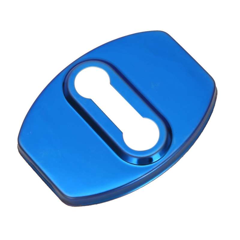 Car Door Lock Buckle Door Holder Protector Cover for Land Cruiser 200 Prado 150 120 Accessories Blue