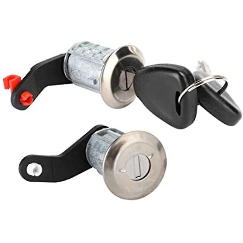 Car Door Lock Barrel Set Door Lock Cylinder with 2 Keys for Master 1998-2016 7701470944 7701470945