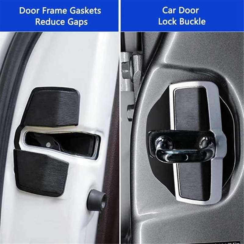 Car Door Lock Buckle Stabilizer Protector Latches Stopper for Sienna Crown Yaris