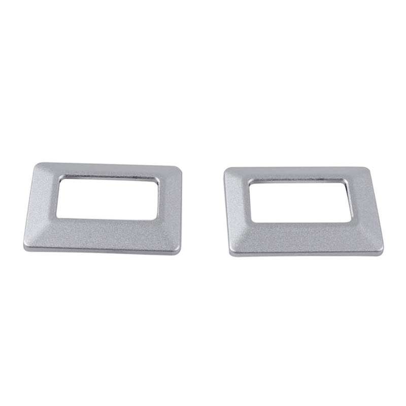 Car Door Lock Button Frame Trim for 90 2020-2024 Aluminum Door Lock Switch Protective Cover ,2PCS