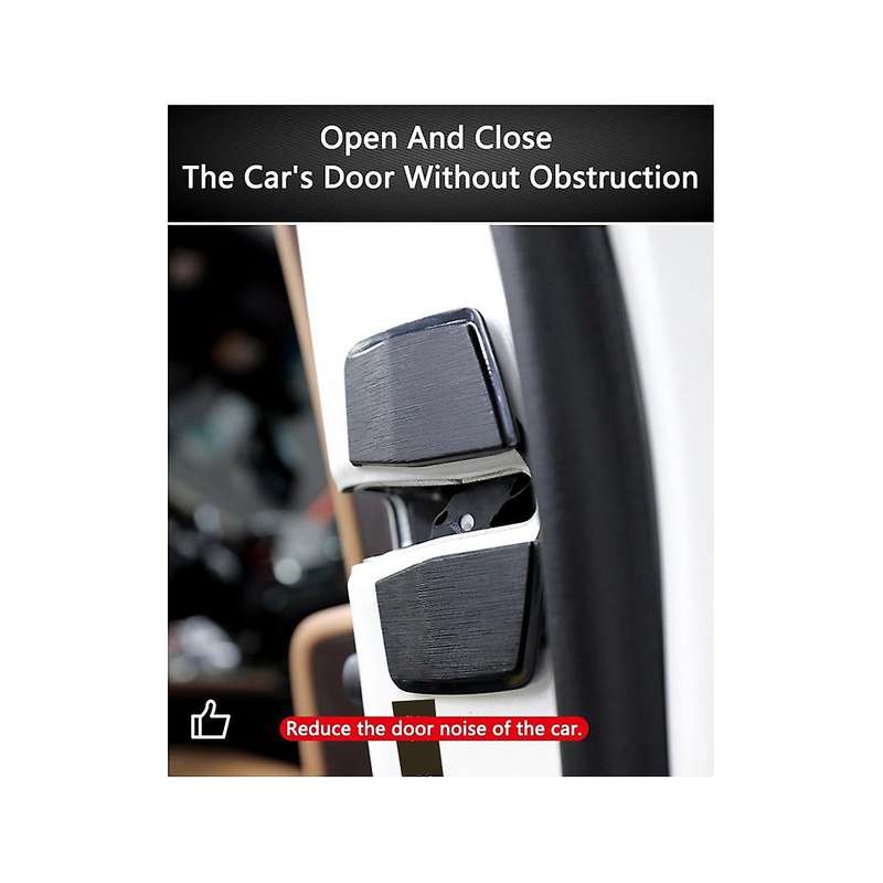 Car Door Lock Buckle Upgraded Stabilizer Protector Latches Stopper for Noise Space Lock