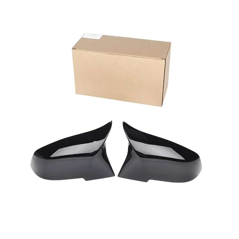 Car Door Mirror Covers, Gloss Black Replacement Rearview Side Mirror Covers Caps Rearview Replaceme