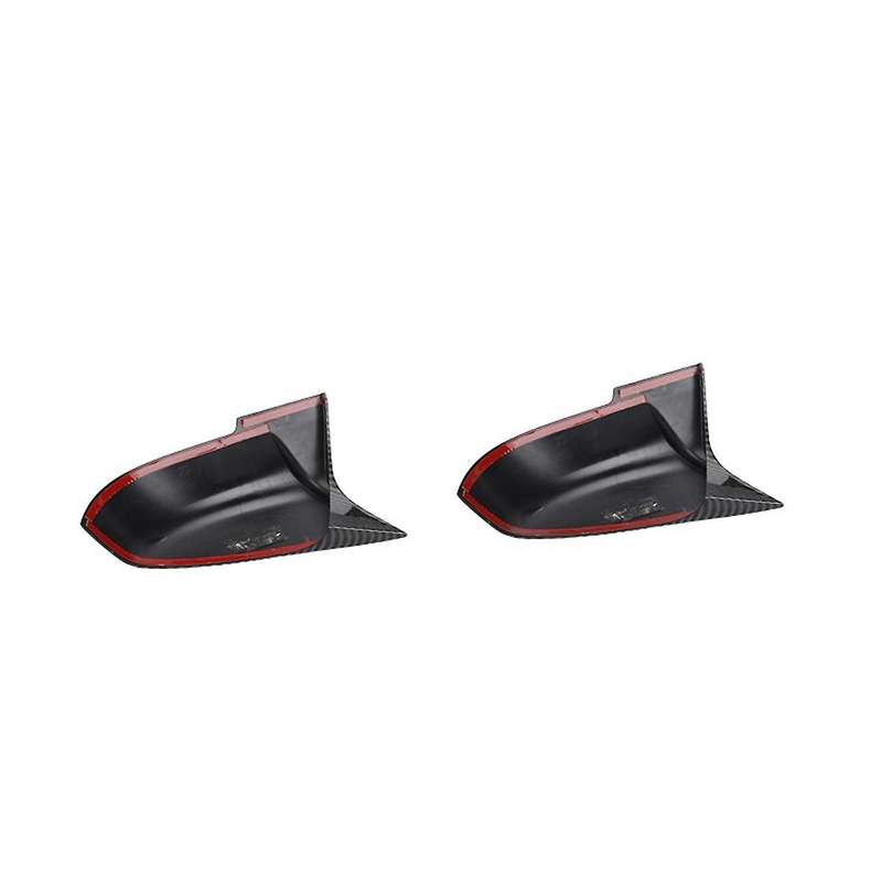 Car Door Mirror Covers, Gloss Black Replacement Rearview Side Mirror Covers Caps Rearview Replaceme