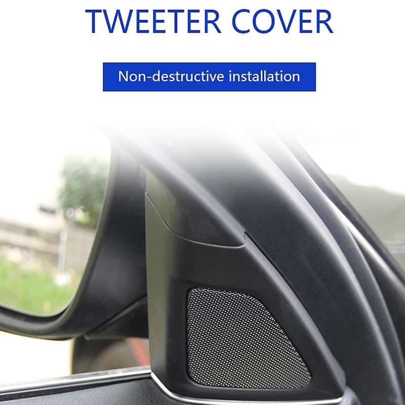 Car Door Panel Audio Horn Cover Tweeter Speaker Loudspeaker Cover Trim for 5 Series 520 523 F10 201