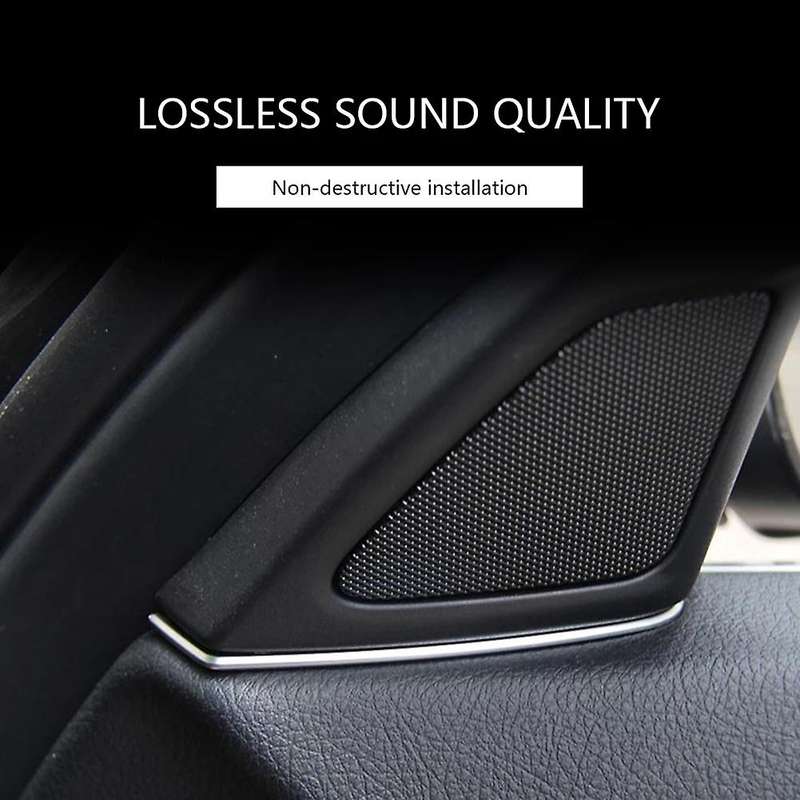 Car Door Panel Audio Horn Cover Tweeter Speaker Loudspeaker Cover Trim for 5 Series 520 523 F10 201